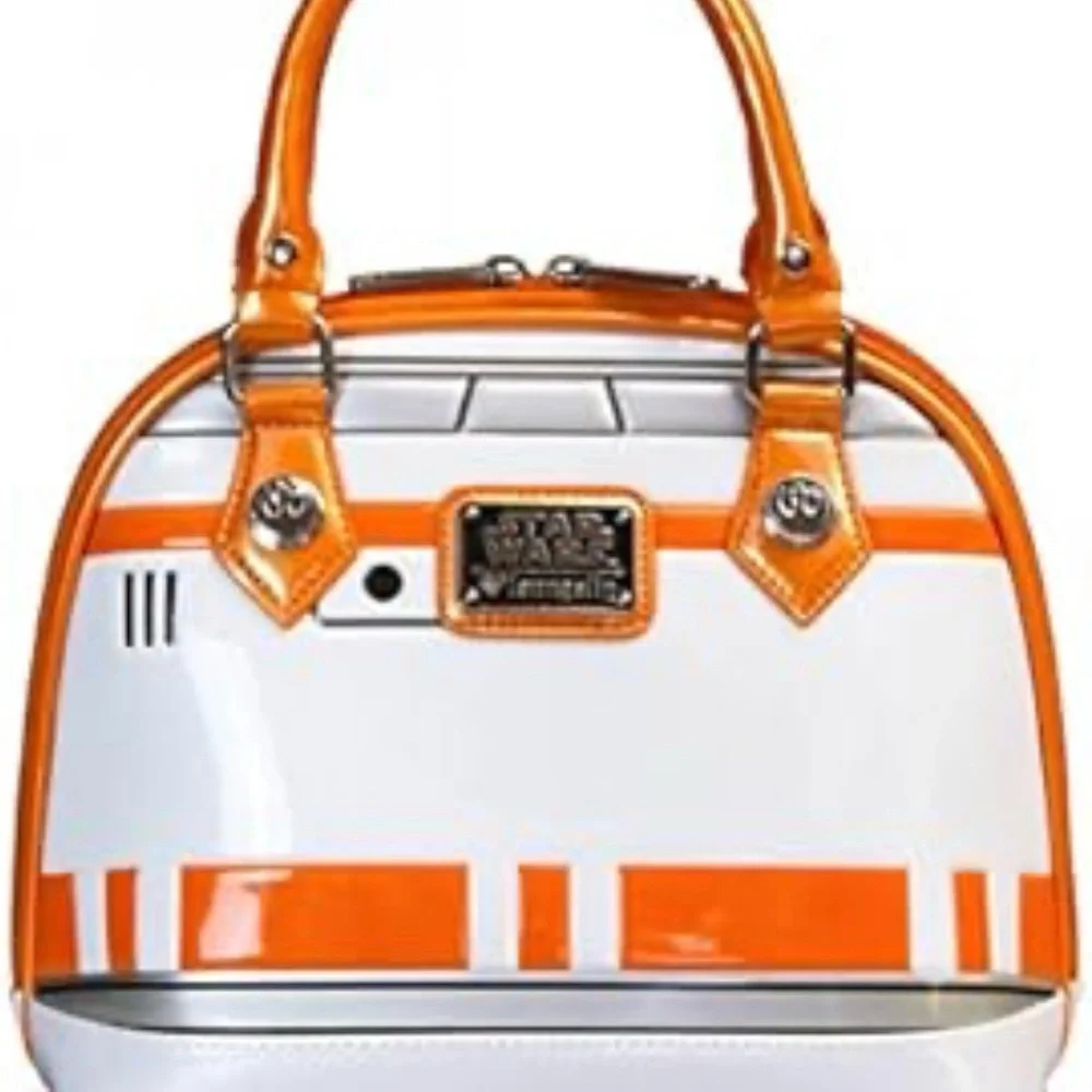 Loungefly White and Orange BB-8 Bag